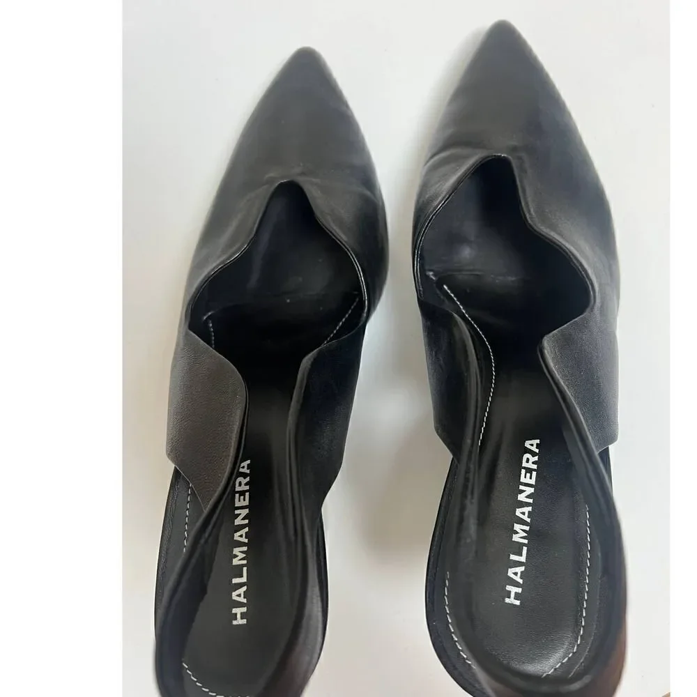 Halmanera colorblock slingback